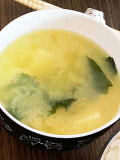 一番簡単!レンジで味噌汁♡(白だし使用)-レシピのメイン写真