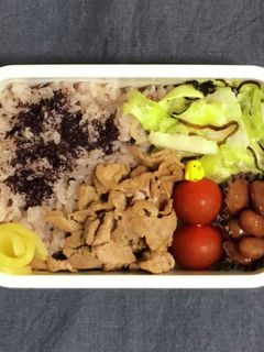 自分弁当・6月8日-レシピのメイン写真