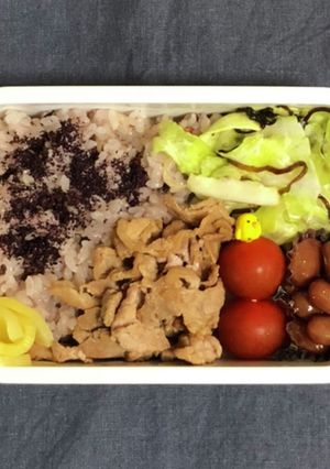 自分弁当・6月8日-レシピのメイン写真