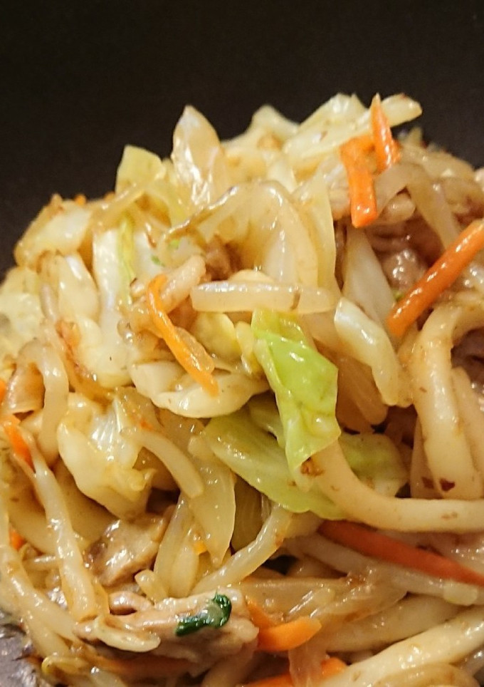 エキゾチック和風焼きうどん-レシピのメイン写真