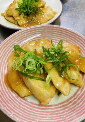 鶏胸肉の生姜焼き-レシピのメイン写真