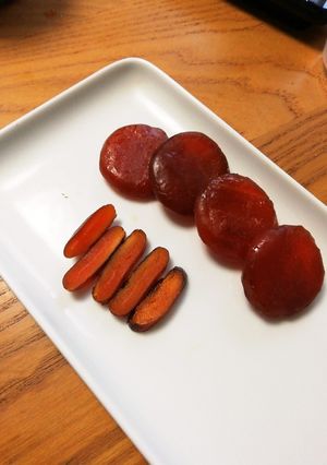 スモークポットで作る卵黄の燻製(1週間)-レシピのメイン写真