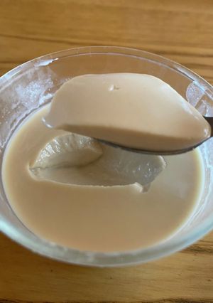 低糖質でも美味しい〜胡麻プリン♪-レシピのメイン写真