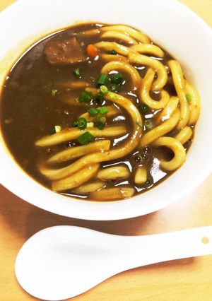 鍋残りカレーで超簡単カレーうどん-レシピのメイン写真