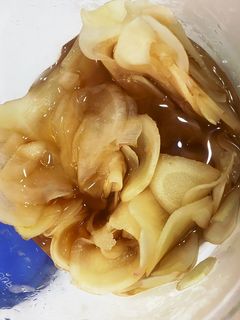糖質オフで新生姜の甘酢漬け-レシピのメイン写真