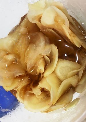 糖質オフで新生姜の甘酢漬け-レシピのメイン写真
