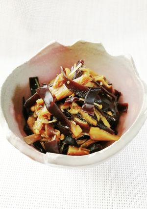 キクラゲとキノコのさっぱり佃煮。-レシピのメイン写真