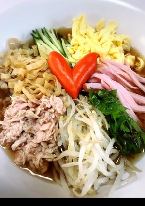 冷たいラーメン♡-レシピのメイン写真