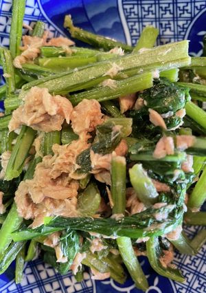 #カブの葉も#ツナ缶１つで美味しいおかず-レシピのメイン写真