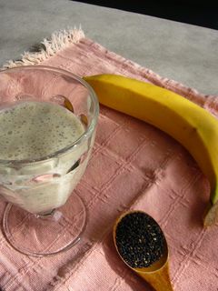 ★黒ゴマ豆乳バナナジュース★-レシピのメイン写真