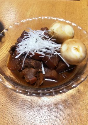 最強コラーゲン　圧力鍋で牛筋煮込み-レシピのメイン写真