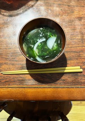 国産生ワカメと小葱の根菜蕗味噌汁-レシピのメイン写真