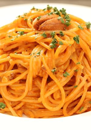 濃厚！旨い！ ウニのクリームパスタ-レシピのメイン写真