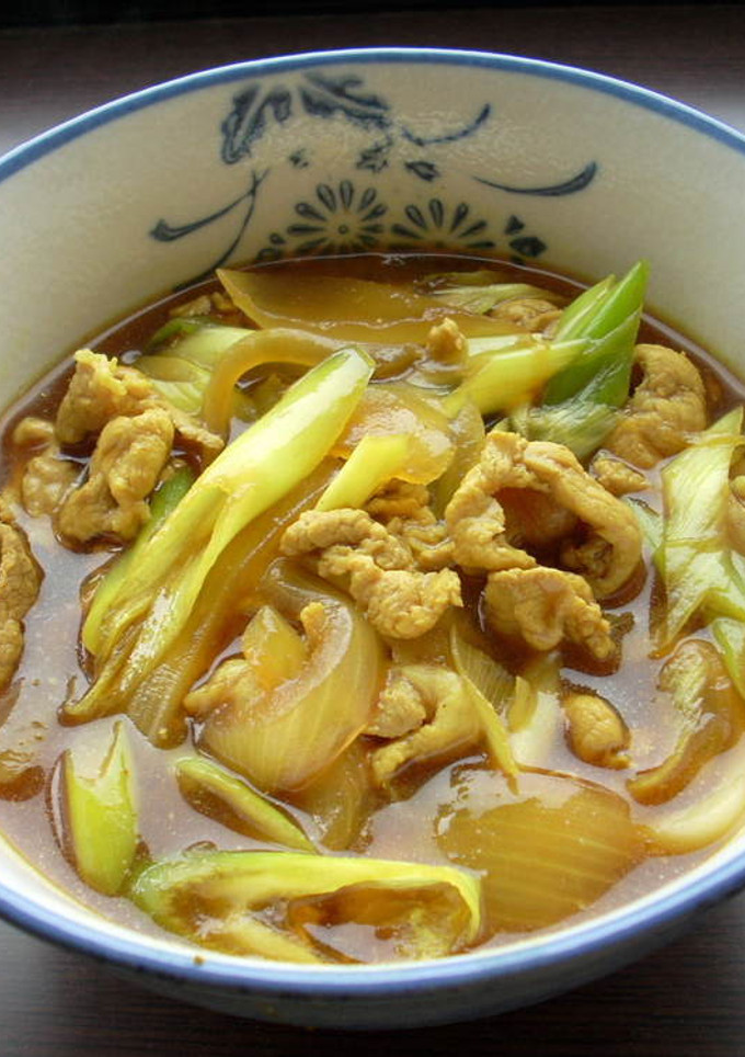 簡単＆あつあつ　カレー南蛮　-レシピのメイン写真