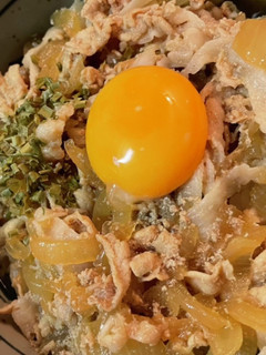 煮汁活用!スタミナ豚丼or牛丼!-レシピのメイン写真