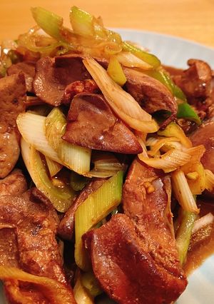 五香粉の鶏レバー炒め-レシピのメイン写真