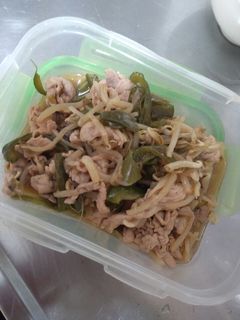 ピーマンと豚肉の炒め物-レシピのメイン写真