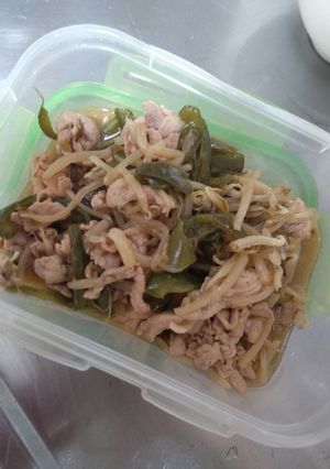 ピーマンと豚肉の炒め物-レシピのメイン写真