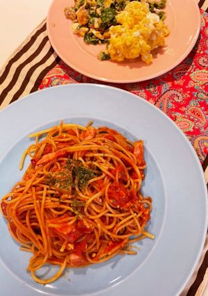 トマトパスタ-レシピのメイン写真