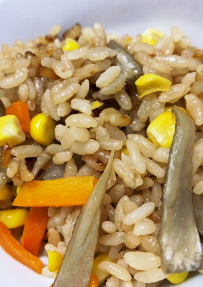 ごぼうと人参ととうもろこしの炊き込みご飯-レシピのメイン写真