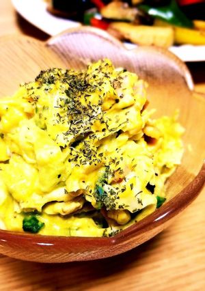 かぼちゃのボリューム満点サラダ♪-レシピのメイン写真