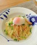 糖質制限 簡単 たらこの冷製パスタ