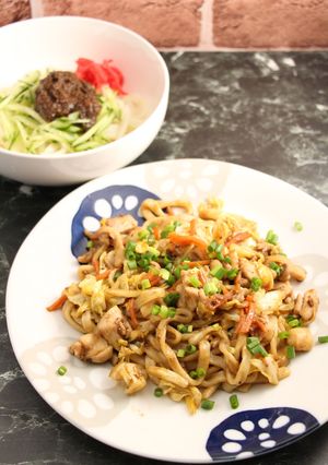 盛岡じゃじゃ麺！味噌焼きうどん-レシピのメイン写真