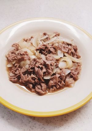レンジ◎作り置き◎牛すき煮-レシピのメイン写真