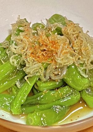 ごま油で青唐辛子とちりめんじやこの炒め煮-レシピのメイン写真