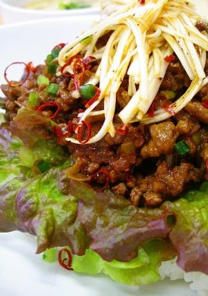 ★今日のランチは！ジャージャーご飯★-レシピのメイン写真