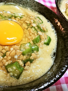 疲れて帰っても簡単【ネバトロ元気満点丼】-レシピのメイン写真
