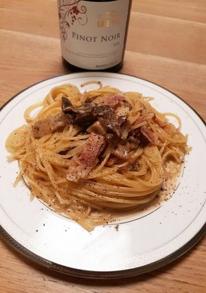 ワインに合う♪ポルチーニのクリームパスタ-レシピのメイン写真