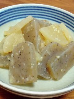 大根とこんにゃくのピリ辛味噌煮-レシピのメイン写真
