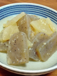 大根とこんにゃくのピリ辛味噌煮-レシピのメイン写真