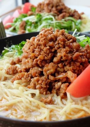 肉味噌たっぷり♪冷やし担々麺-レシピのメイン写真