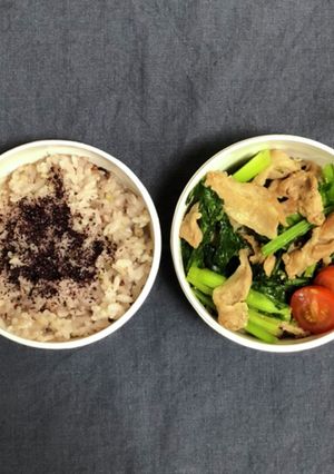 自分弁当・6月12日-レシピのメイン写真
