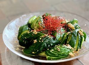 蛇腹きゅうり＊ピリ辛ねぎダレ漬け-レシピのメイン写真