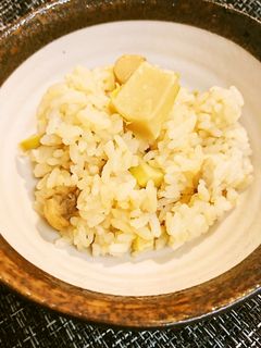 舞茸軸と細筍の炊き込みご飯-レシピのメイン写真