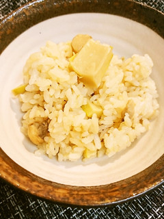 舞茸軸と細筍の炊き込みご飯-レシピのメイン写真