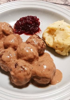 意外な組み合わせ！ジャムと絶品肉だんご-レシピのメイン写真