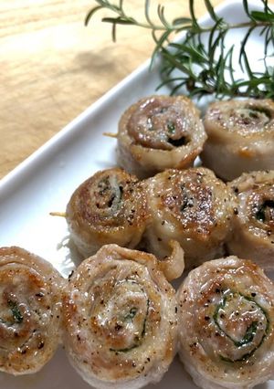 食材は豚バラとしそだけ！豚肉バラしそ巻-レシピのメイン写真