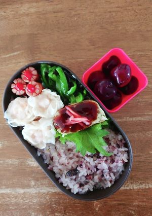 JK☆雑穀米弁当♪-レシピのメイン写真