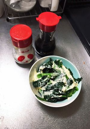 ほうれん草マヨサラダ-レシピのメイン写真