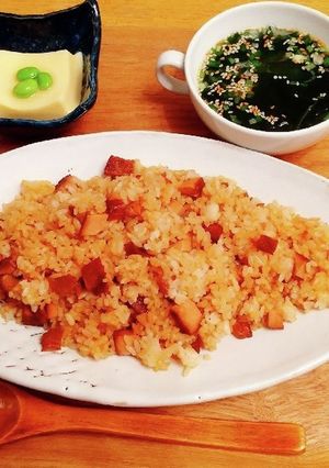 アレンジ 煮豚 炒飯-レシピのメイン写真