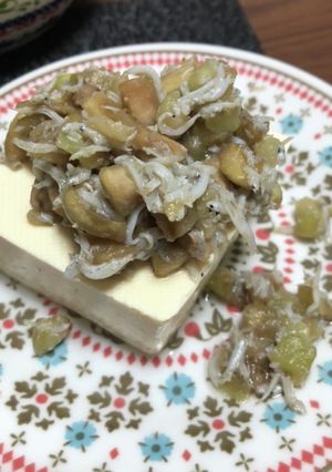 じゃことナスの塩やっこ-レシピのメイン写真