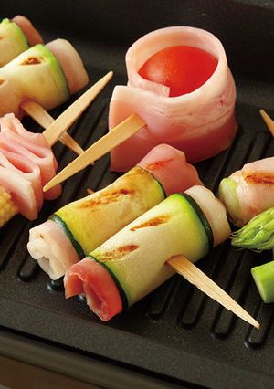 野菜ベーコン巻きピンチョス-レシピのメイン写真