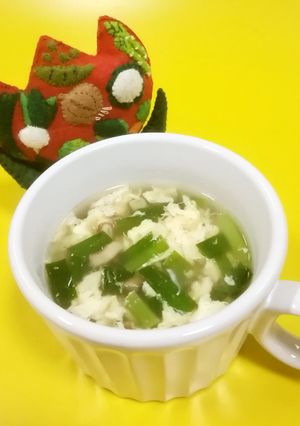 にら玉スープ-レシピのメイン写真