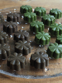 抹茶とほうじ茶の生チョコ-レシピのメイン写真