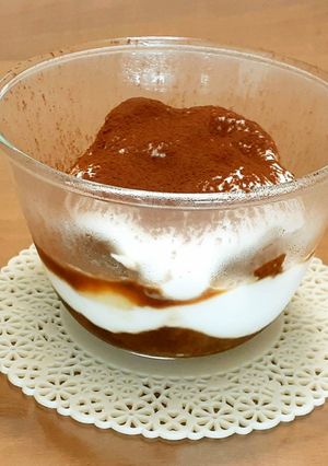 食パンでバナナティラミス風-レシピのメイン写真