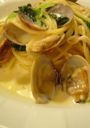 アサリ クリームスープパスタ-レシピのメイン写真